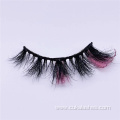 classic natural 20mm lashes pink glitter mink eyelashes